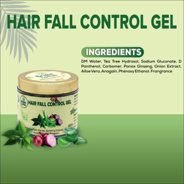 Hair Fall Control Gel, Paraben-Free Reduces Hair Fall & Improves Hair Conditioning - Image 7