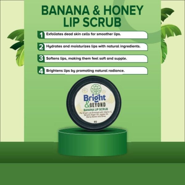 Banana and Honey Lip Scrub, 8gm - Image 4