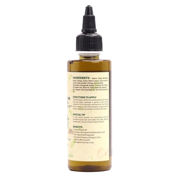 Magical Dandruff Hair Oil, 100ml | For Mens & Womens - Image 3