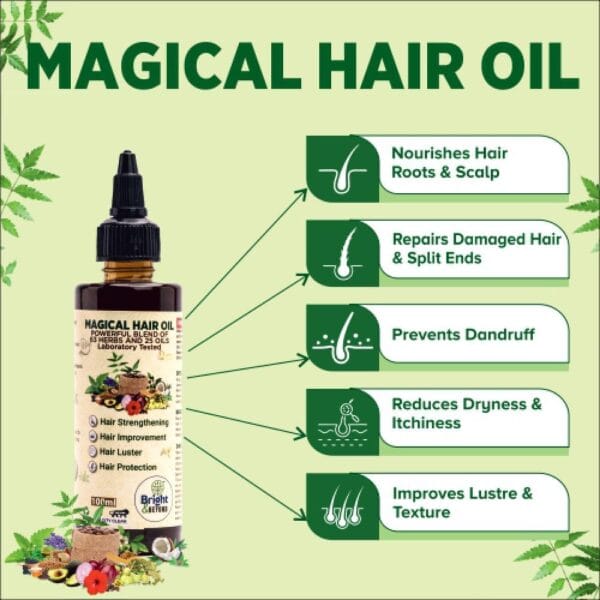 Magical Hair Oil, 100ml | Men & Women - Image 2