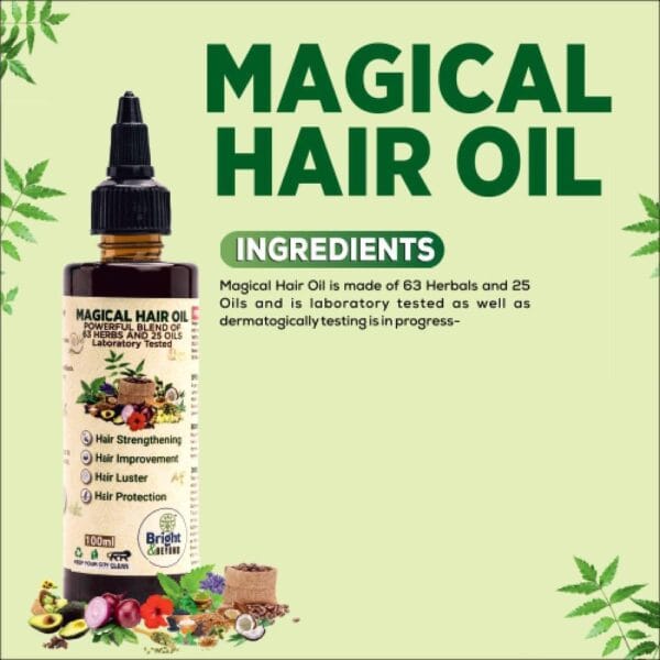 Magical Hair Oil, 100ml | Men & Women - Image 3