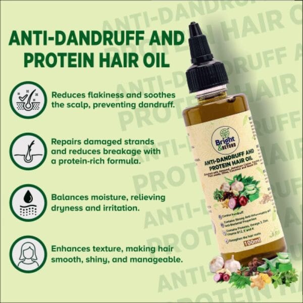 Magical Dandruff Hair Oil, 100ml | For Mens & Womens - Image 4