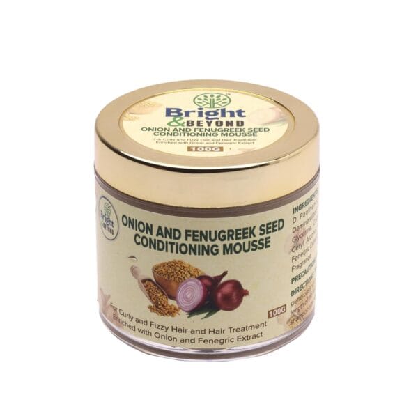 Onion and Fenugreek Seed Hair Conditioning Mousse | 100g