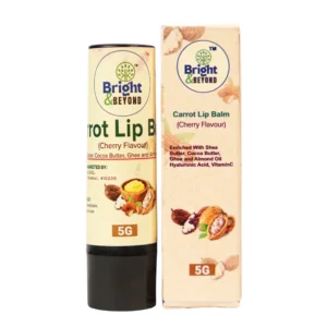 Carrot Lip Balm (Cherry Flavour) , 5gm