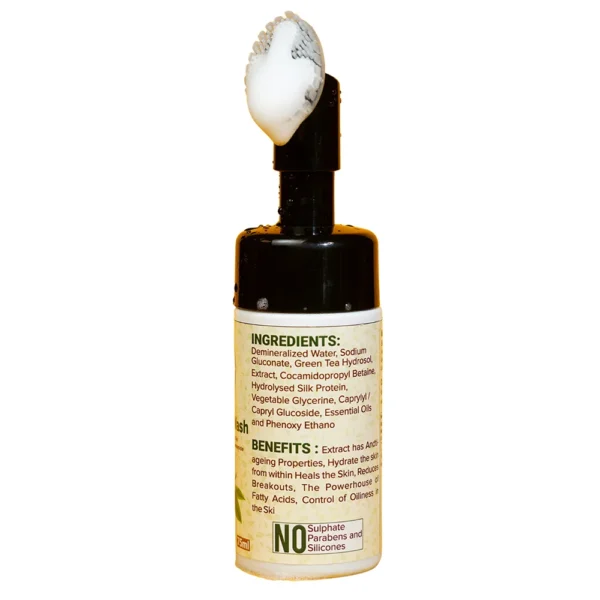 Green Tea Foaming Face Wash - 75ml - Image 2