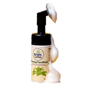 green tea foaming face wash