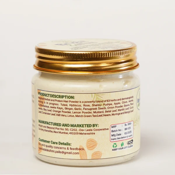Hair Strenghening Organic Tripple Butter, 100gm for Women and Men - Image 3