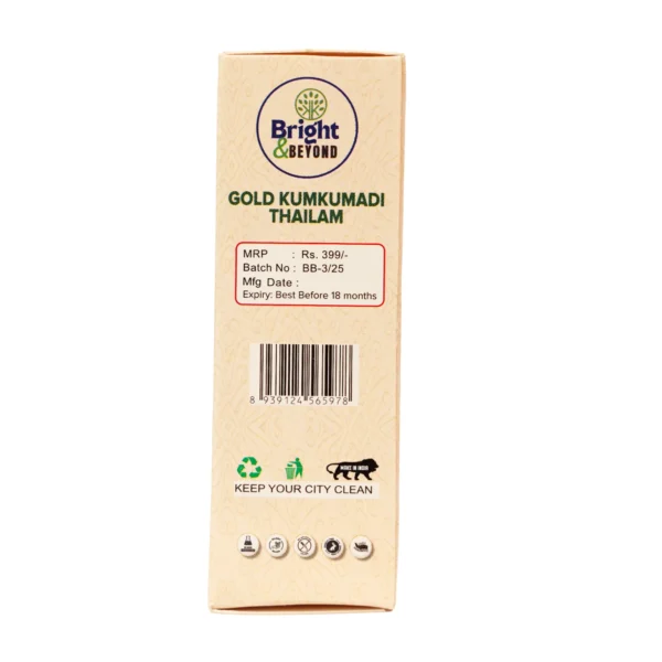 Gold Kumkumadi Thailam 15ml - Image 4