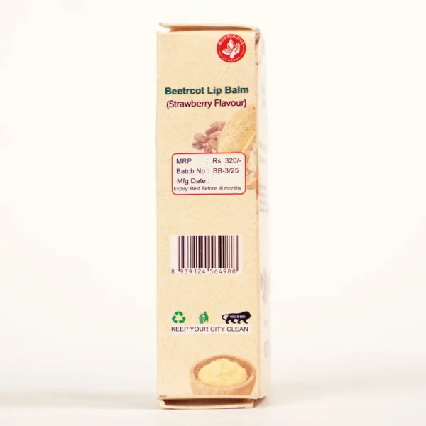 Beetroot Lip Balm for Women & Men , 5gm - Image 4