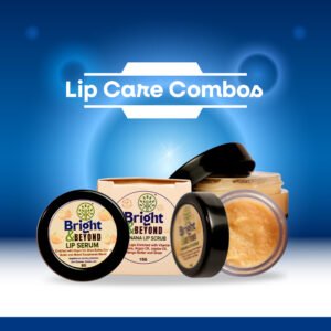 Lip scrub and lip serum